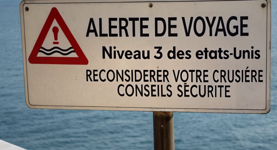Alerte de Voyage Niveau 3 des États-Unis : Reconsidérer votre Croisière | Conseils Sécurité