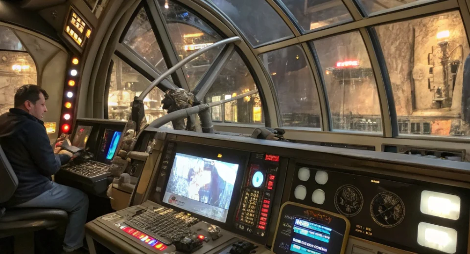 Tout sur le Poste d'Ingénieur dans Millennium Falcon: Smugglers Run à Disney