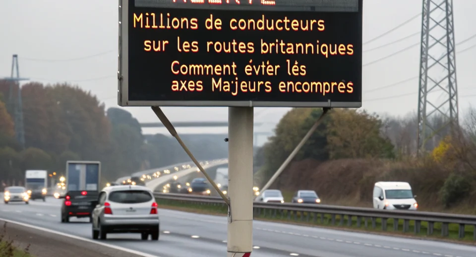 ALERTE | Millions de conducteurs sur les routes britanniques - Comment éviter les axes majeurs encombrés
