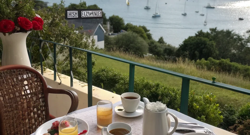 Petit-déjeuner sur la terrasse avec vue imprenable à Crosshaven - Maison à €675k | Irish Examiner